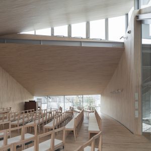 日本キリスト教団 生田教会 設計 西沢立衛建築設計事務所 施工 辰 新建築 Online 株式会社新建築社